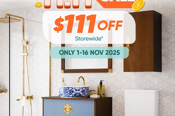 Transform Your Home: HERA Bathroom's Biggest 11.11 Sale