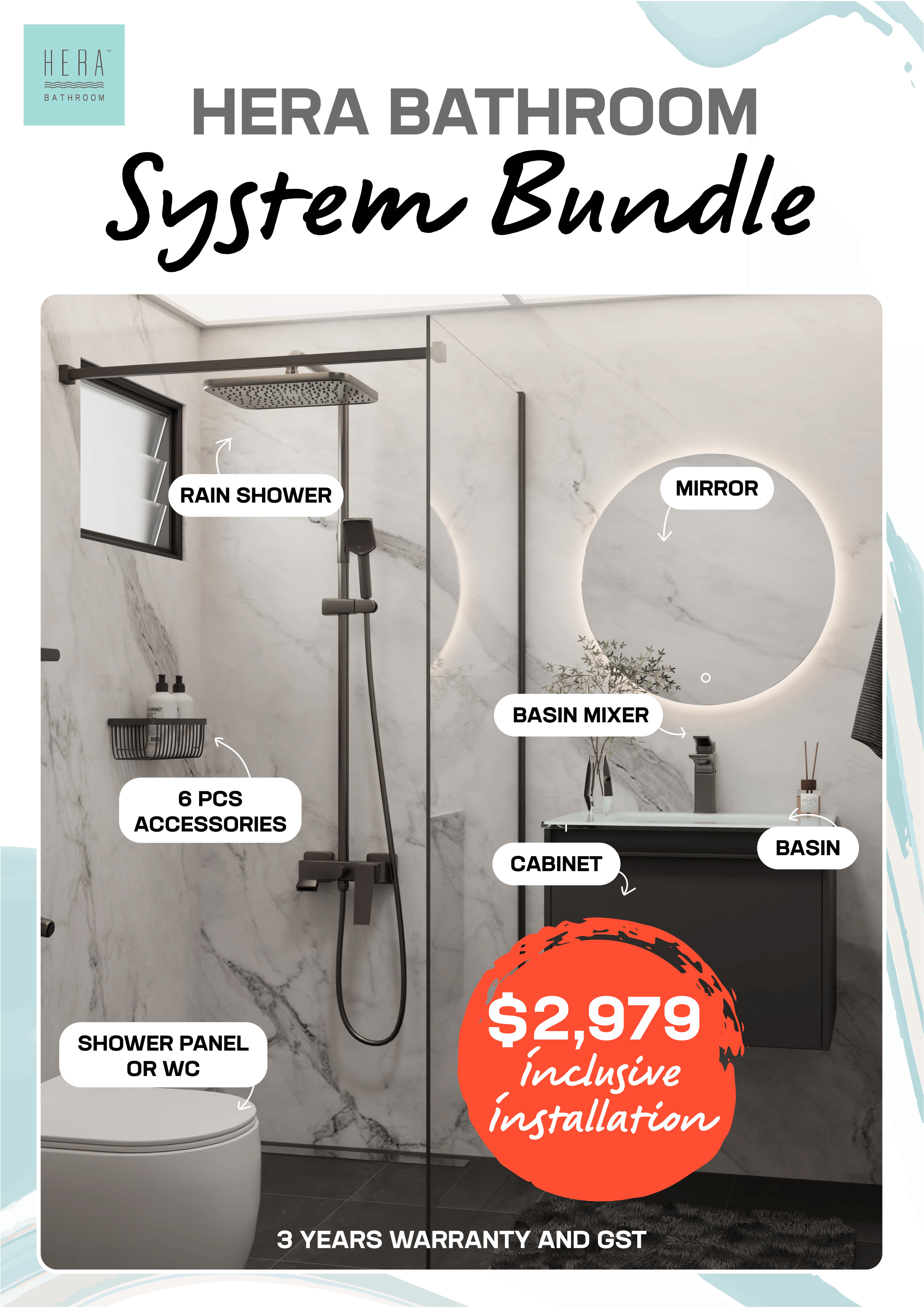 Transform Your New BTO with HERA’s All-in-One Bundle