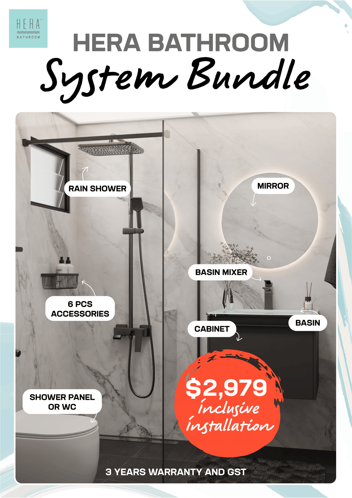Transform Your New BTO with HERA’s All-in-One Bundle