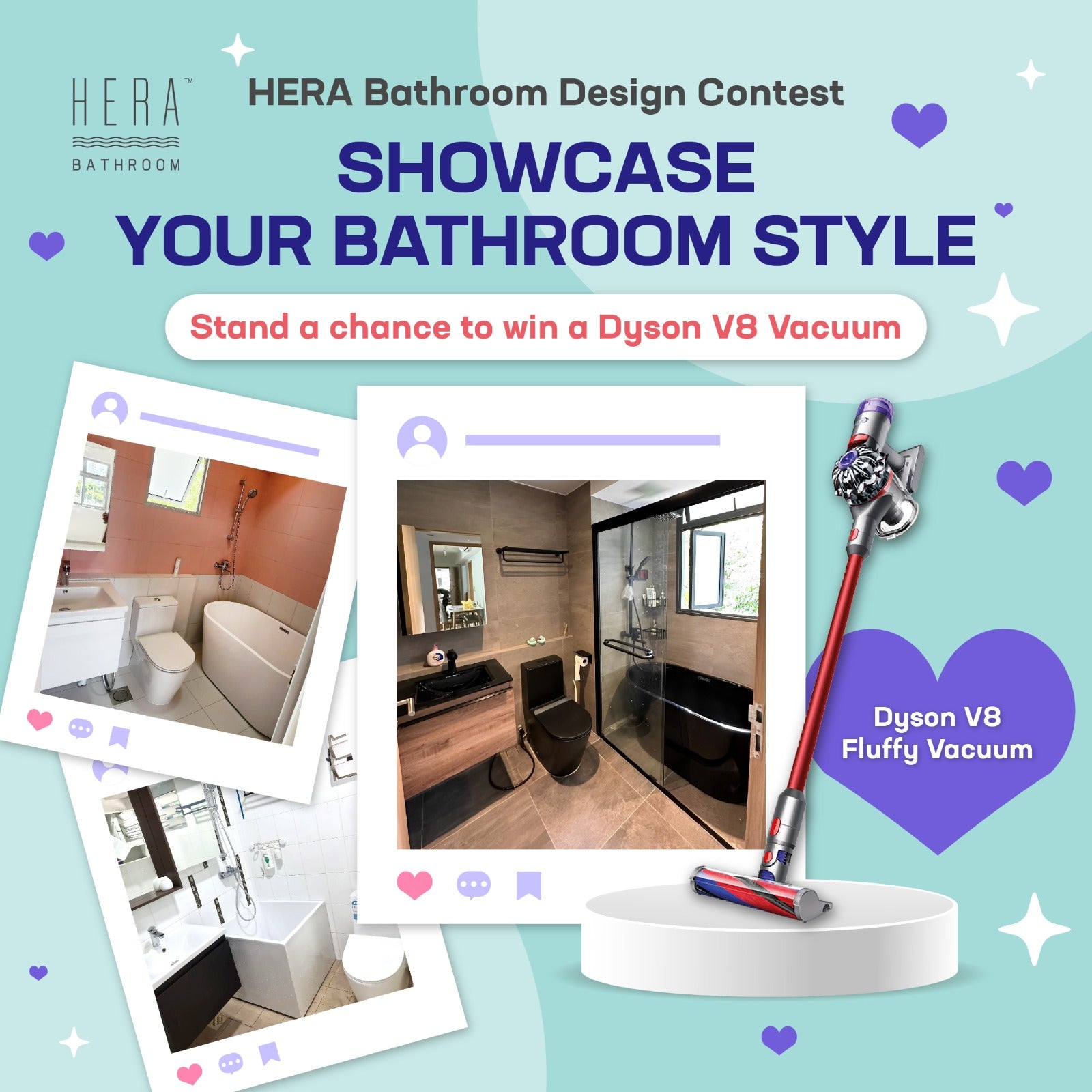 HERA Bathroom Design Contest (Close on 10 December 2023)