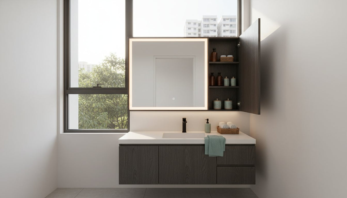 The Ultimate Guide to Vanity Mirrors with Storage in Singapore: Elegance Meets Utility