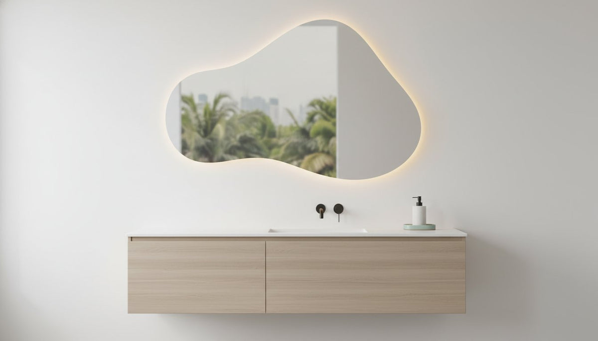 Mirroring Serenity: How to Choose the Perfect Mirror Size for Your Bathroom Vanity