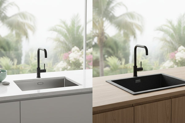 Stainless Steel vs Granite Kitchen Sink: A Guide to Timeless Kitchen Design 2026