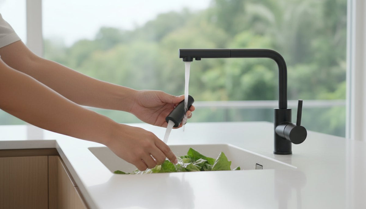 The Ultimate Guide to Kitchen Taps with Pull-Out Sprays in Singapore