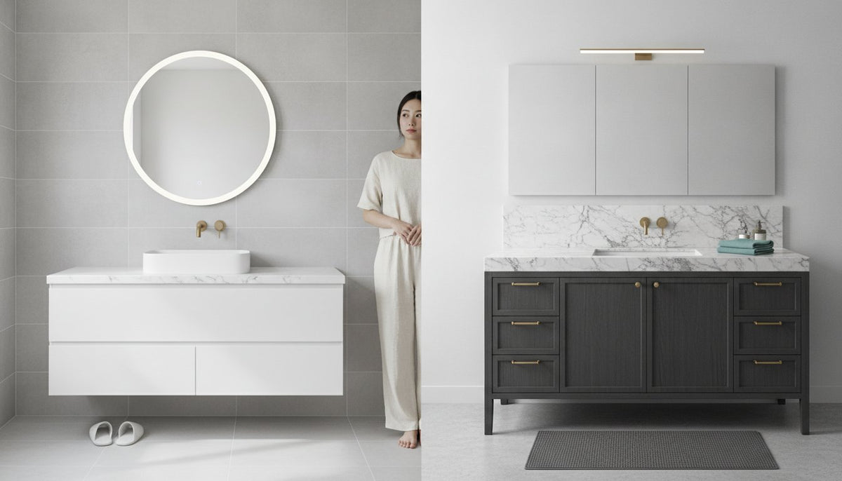 Floating vs Freestanding Vanity: Choosing the Perfect Anchor for Your Singapore Bathroom