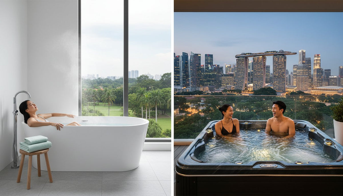 Hot Tub vs. Bathtub: Crafting Your Perfect Home Sanctuary