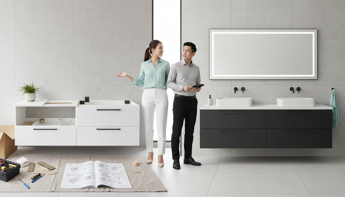 IKEA Cabinets vs. HERA Vanities: A Singapore Bathroom Comparison