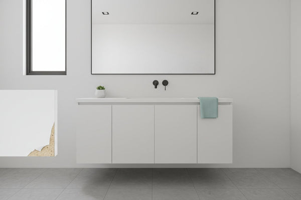 Rethinking IKEA Cupboards For Your Bathroom Sanctuary