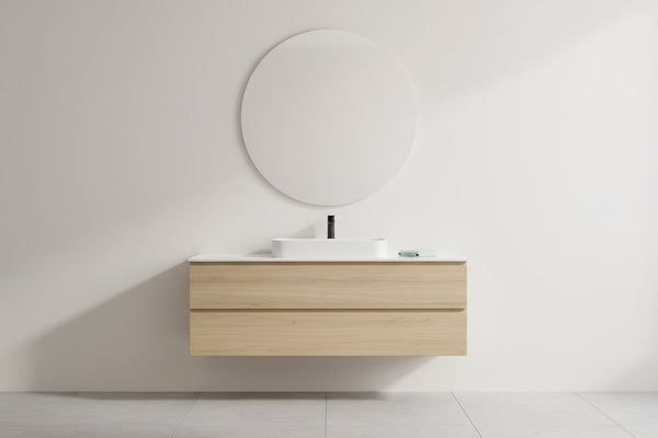 Wall Mounted Vanity Cabinets: The Secret to a Serene & Spacious Bathroom