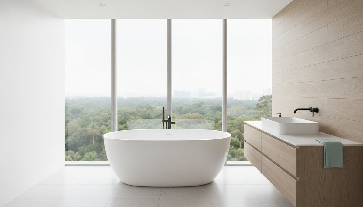 Wood Theme Bathroom Design: Creating a Restorative Sanctuary in Singapore