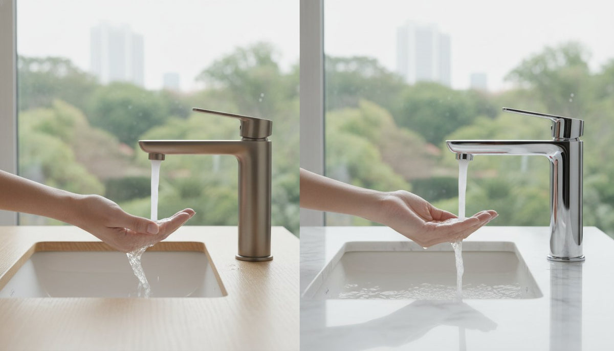 Brushed Nickel vs Chrome Fixtures: Choosing the Heart of Your Private Sanctuary (2026)