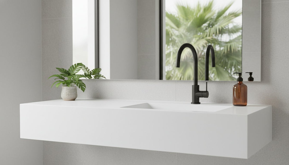 The Seamless Sanctuary: Choosing a Bathroom Vanity with Integrated Sink