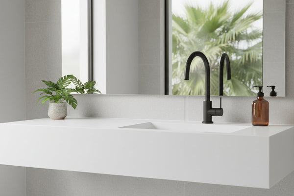 The Seamless Sanctuary: Choosing a Bathroom Vanity with Integrated Sink