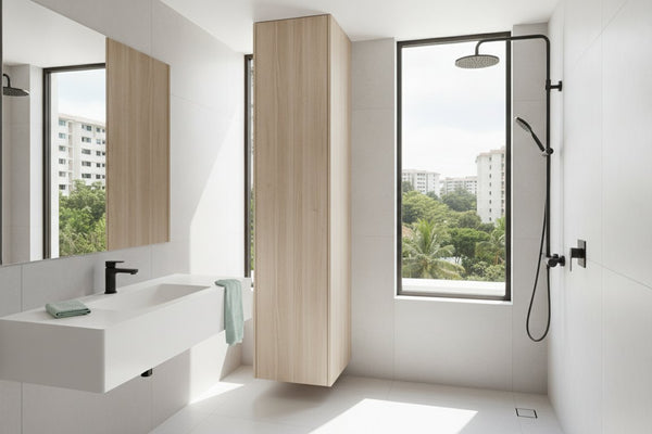 Tall Bathroom Storage Cabinet Singapore: Elevating Your Sanctuary with Vertical Elegance
