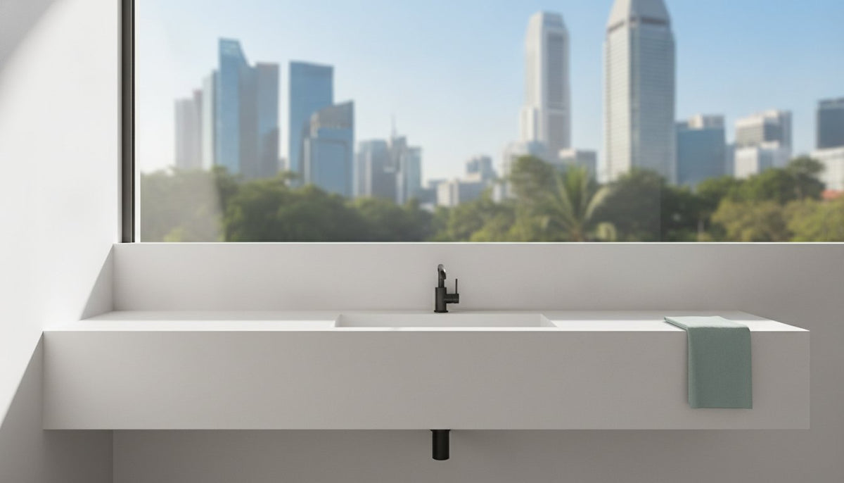 The Seamless Sanctuary: Choosing a Bathroom Vanity with Integrated Sink in Singapore