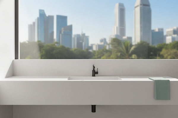 The Seamless Sanctuary: Choosing a Bathroom Vanity with Integrated Sink in Singapore