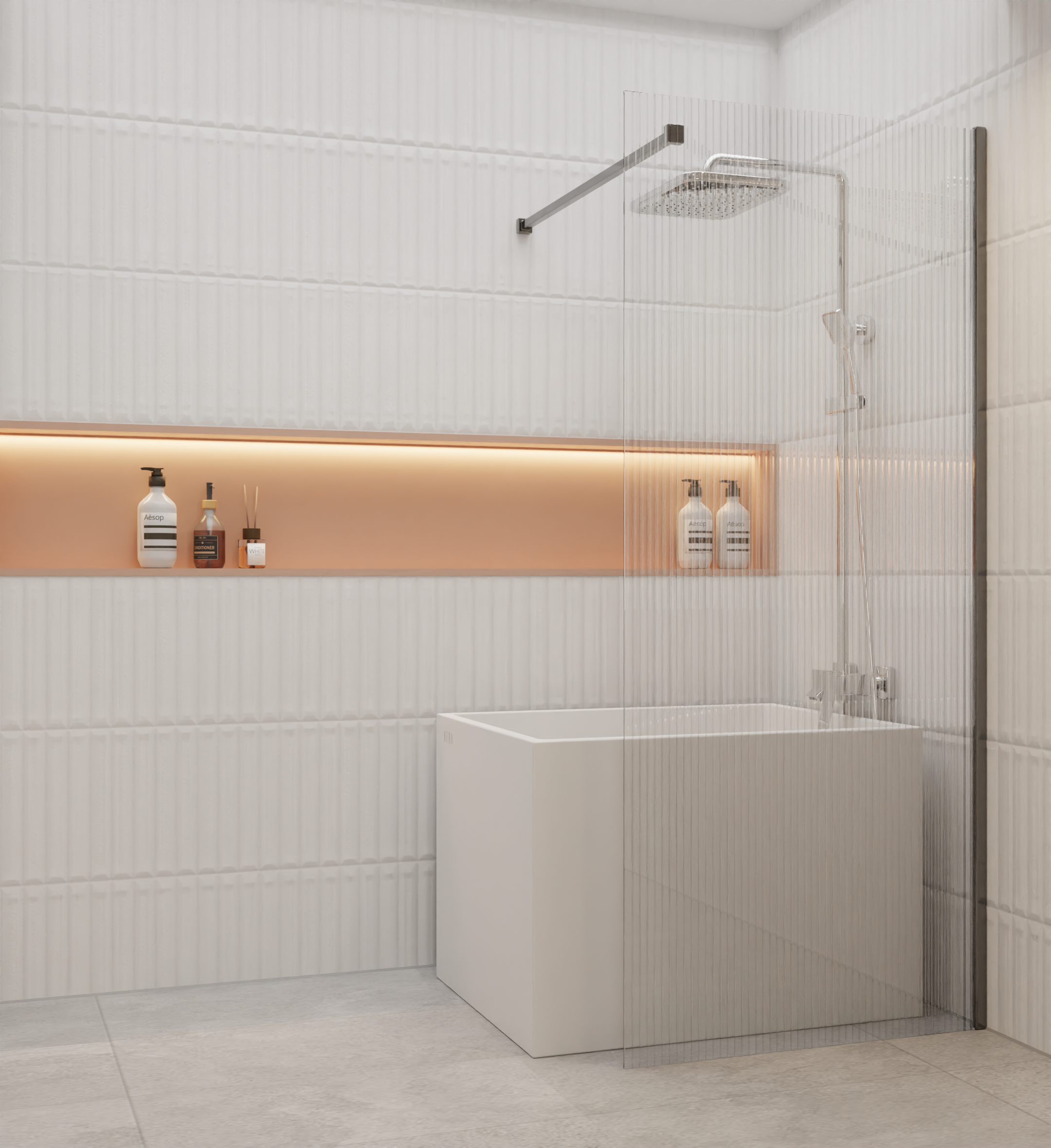 HERA Bathtub 1009, Rectangular Stand Alone