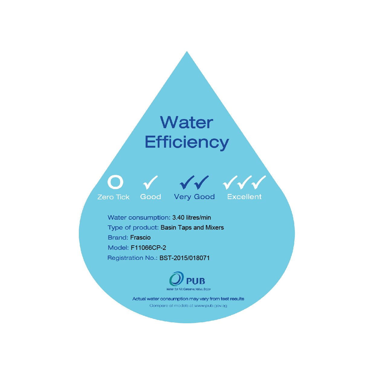 Tall Basin Mixer Ansel 1020003 (f11066cp-2) - HERA Bathroom | The Concept Store For Your Bathroom