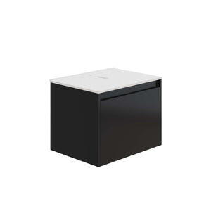 HERA 46 Vanity Cabinet Matt Black