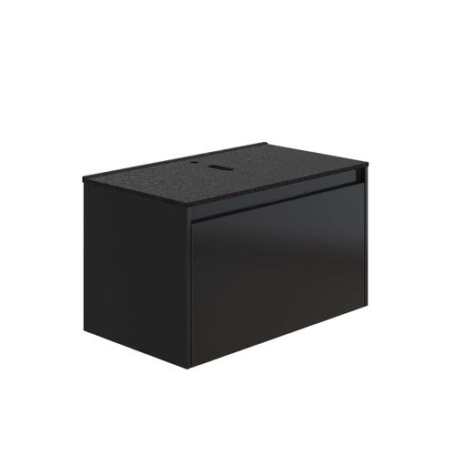 HERA 46 Vanity Cabinet Matt Black