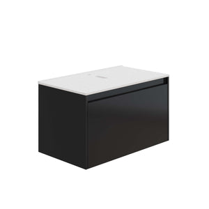 HERA 46 Vanity Cabinet Matt Black