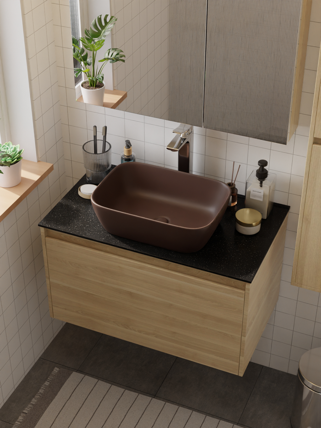 HERA Ceramic Basin Eclair 9029-M211