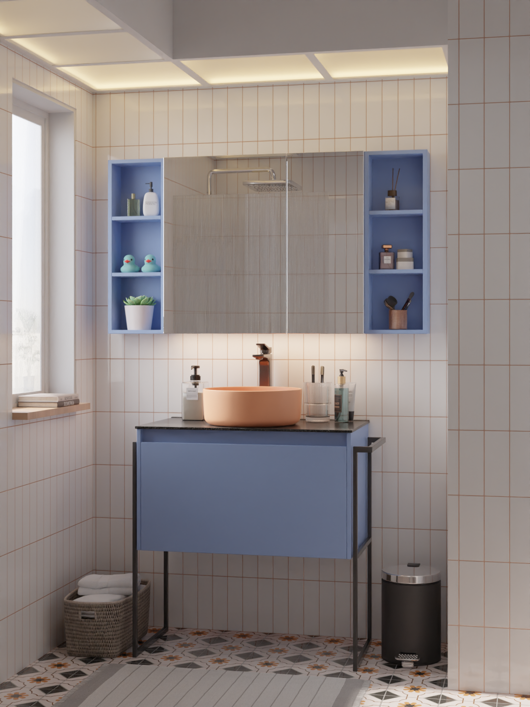 HERA Cabinet Stand Matt Black