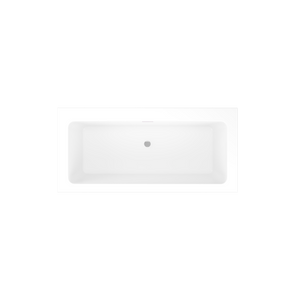 HERA Bathtub 1028 RECTANGULAR Wall To Wall Sealed Up Stand Alone | The Mini Bathtub for your Home Spa