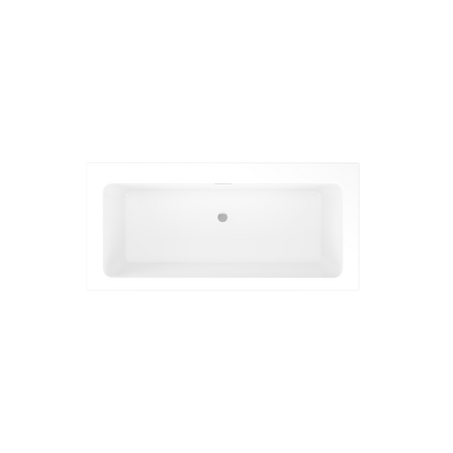 HERA Bathtub 1028 RECTANGULAR Wall To Wall Sealed Up Stand Alone | The Mini Bathtub for your Home Spa