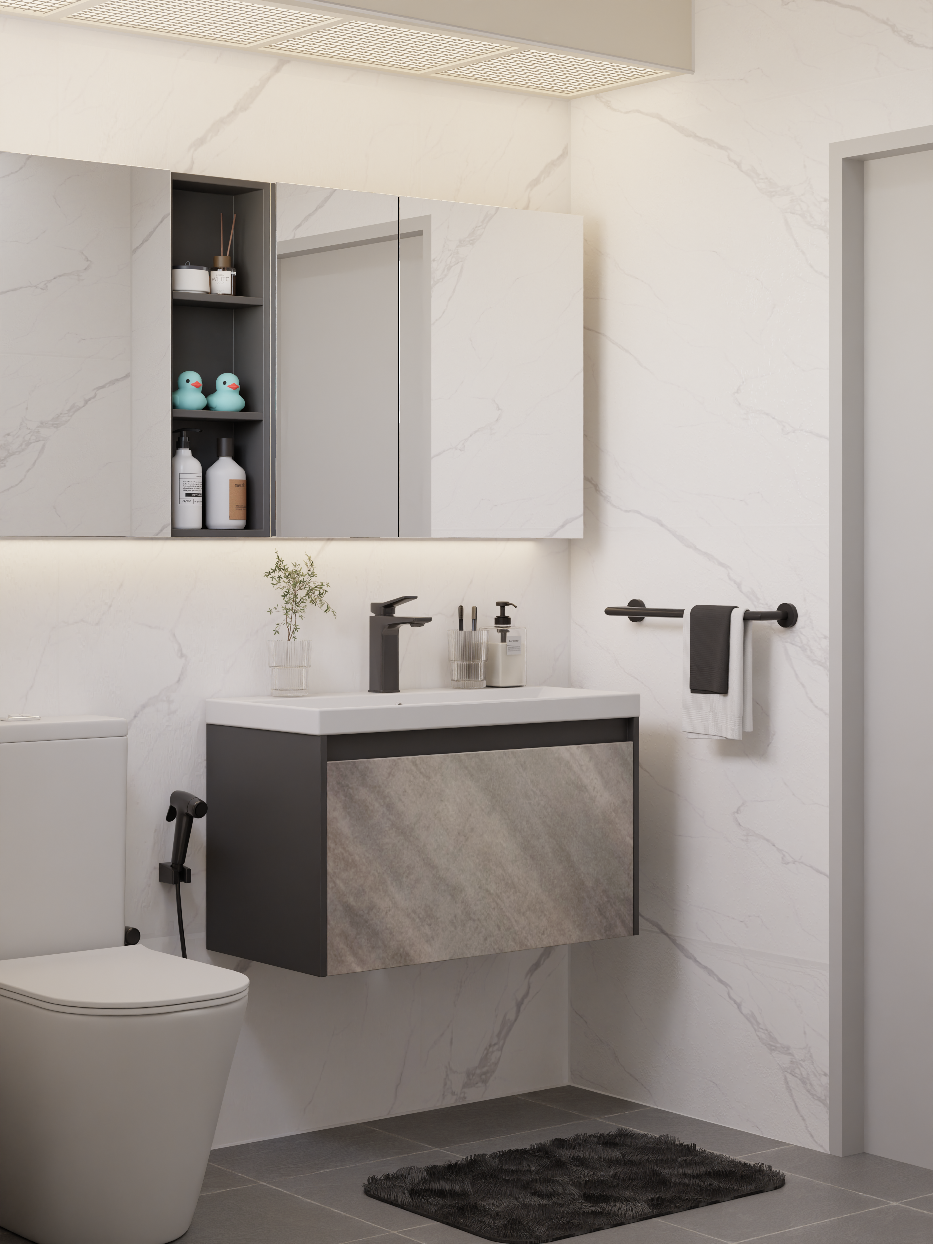 Pebbles Vanity Cabinet 