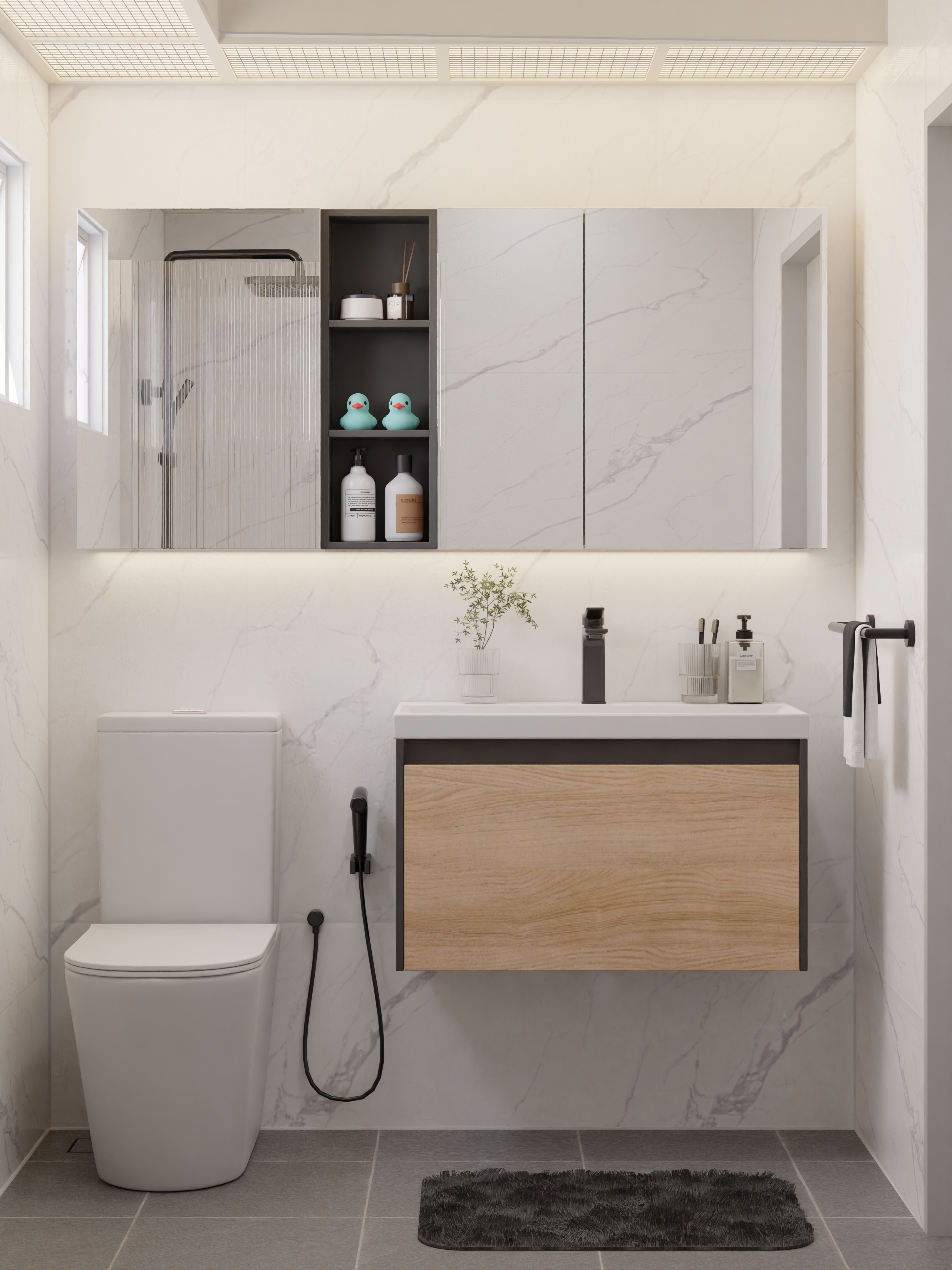Bathroom Vanity Cabinet by HERA