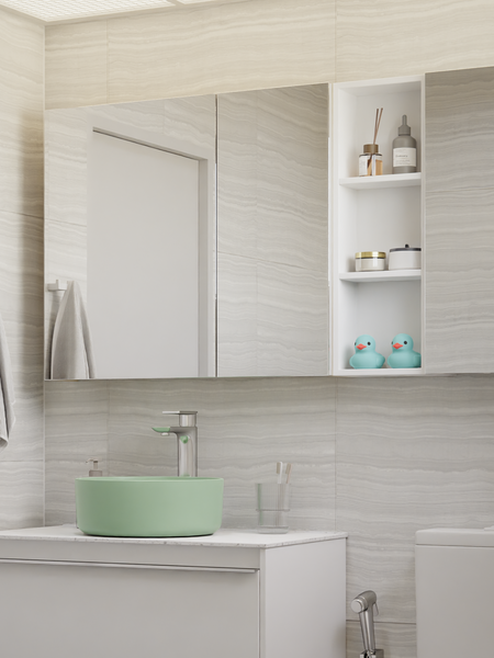 HERA 46 Vanity Cabinet Blanco