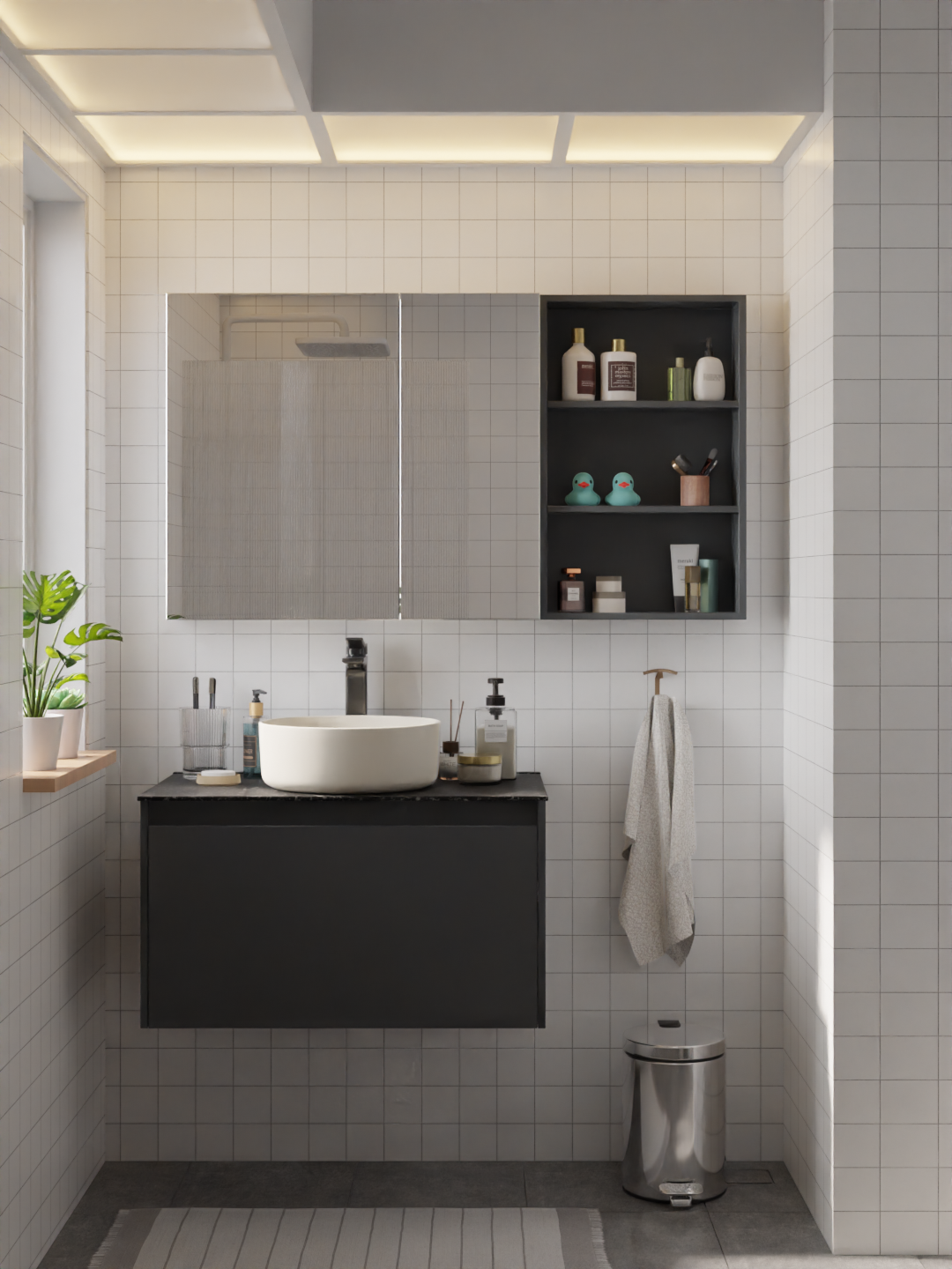 HERA Waterproof Open Shelf 50CM