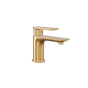 HERA Single-lever Basin Mixer Tap 8201 Matt Gold | Bathroom Faucet |Modern design for the contemporary aesthetic