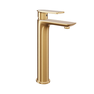 HERA Single-lever Basin Mixer Tap 8202 Matt Gold | Bathroom Faucet |Modern design for the contemporary aesthetic