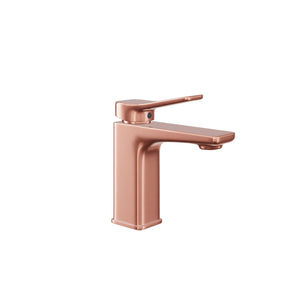 HERA Single-lever Basin Mixer Tap 8301 Rose Gold | Bathroom Faucet |Innovative lever design for a different look of a modern bathroom