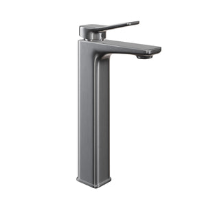 HERA Single-lever Basin Mixer Tap 8302 Gun Metal | Bathroom Faucet |Innovative lever design for a different look of a modern bathroom