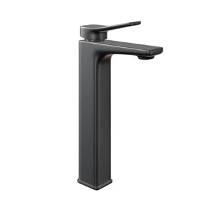 HERA Single-lever Basin Mixer Tap 8302 Matt Black | Bathroom Faucet |Innovative lever design for a different look of a modern bathroom