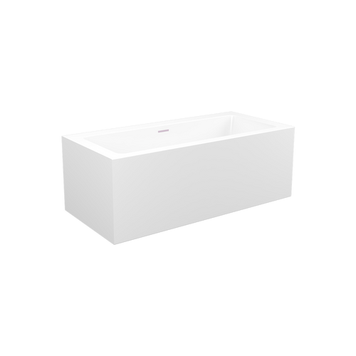 HERA Bathtub 1028 RECTANGULAR Wall To Wall Sealed Up Stand Alone | The Mini Bathtub for your Home Spa