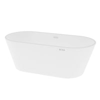 Hera Bathtub 1005 OVAL Stand Alone | The Mini Bathtub for your Home Spa 