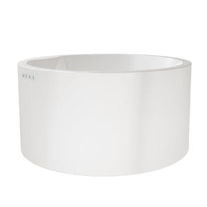 Hera Bathtub 1007 Round Shape Standalone Tub - SaniQUO | The Concept Store For Your Bathroom