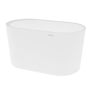 Hera Bathtub 1012 Oval Bathtub  | The Mini Bathtub for your Home Spa and for small bathrooms - SaniQUO | The Concept Store For Your Bathroom