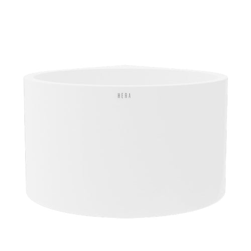 HERA Bathtub 1015, Corner Rain Drop Shape Soak Tub