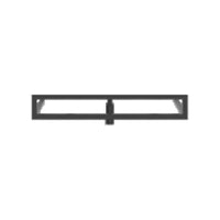 HERA 304SS Countertop Support Frame Matt Black 60CTF-MB - SaniQUO