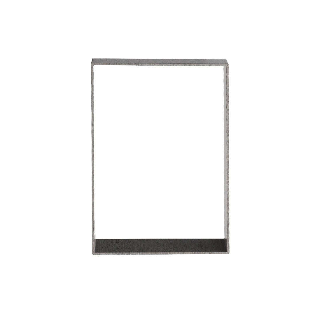 HERA Nature Frame Mirror Charcoal Ash 8060FM-CA - HERA Bathroom