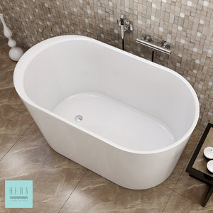 HERA Bathtub 1012 Oval Bathtub  | The Mini Bathtub for your Home Spa and for small bathrooms