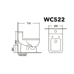 Wc-522 Water Closet (while Stock Lasts) - SaniQUO | The Concept Store For Your Bathroom