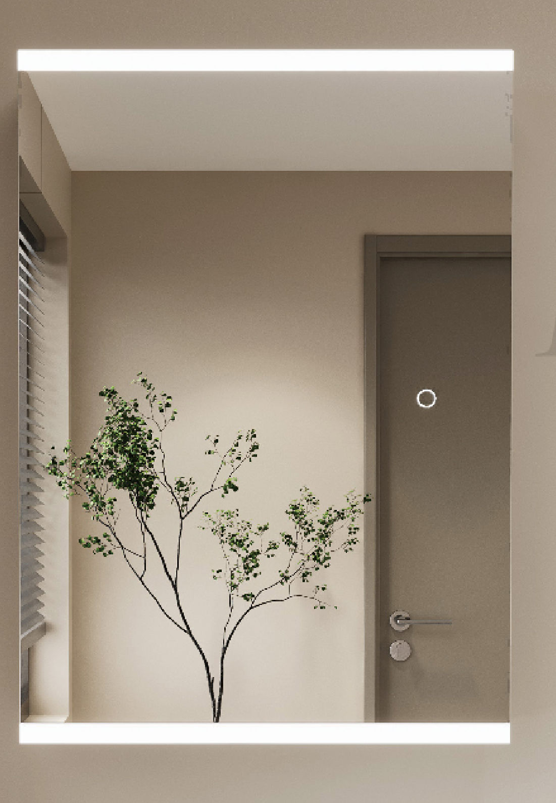 HERA Align 50 LED mirror cabinet