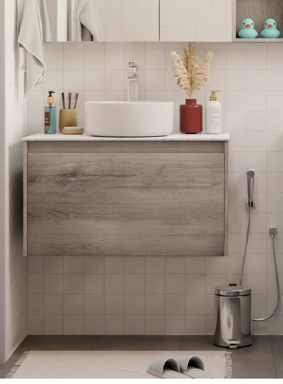 HERA Slate Grey vanity cabinet